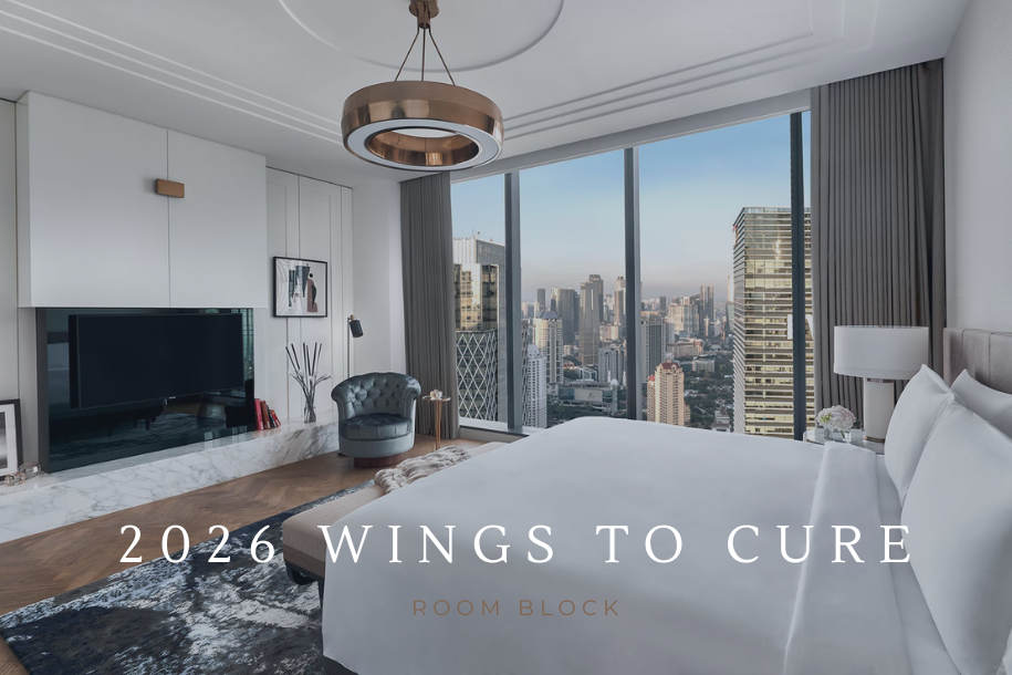 Wings to Cure 2026 Room Block Information